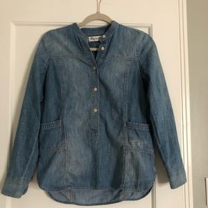 Madewell Jean Jacket Top